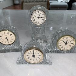 Crystal Mantel Clocks 