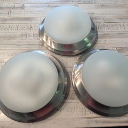3 Ceiling Light Fixtures