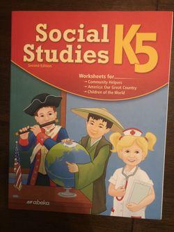 Abeka K5 Social Studies Book