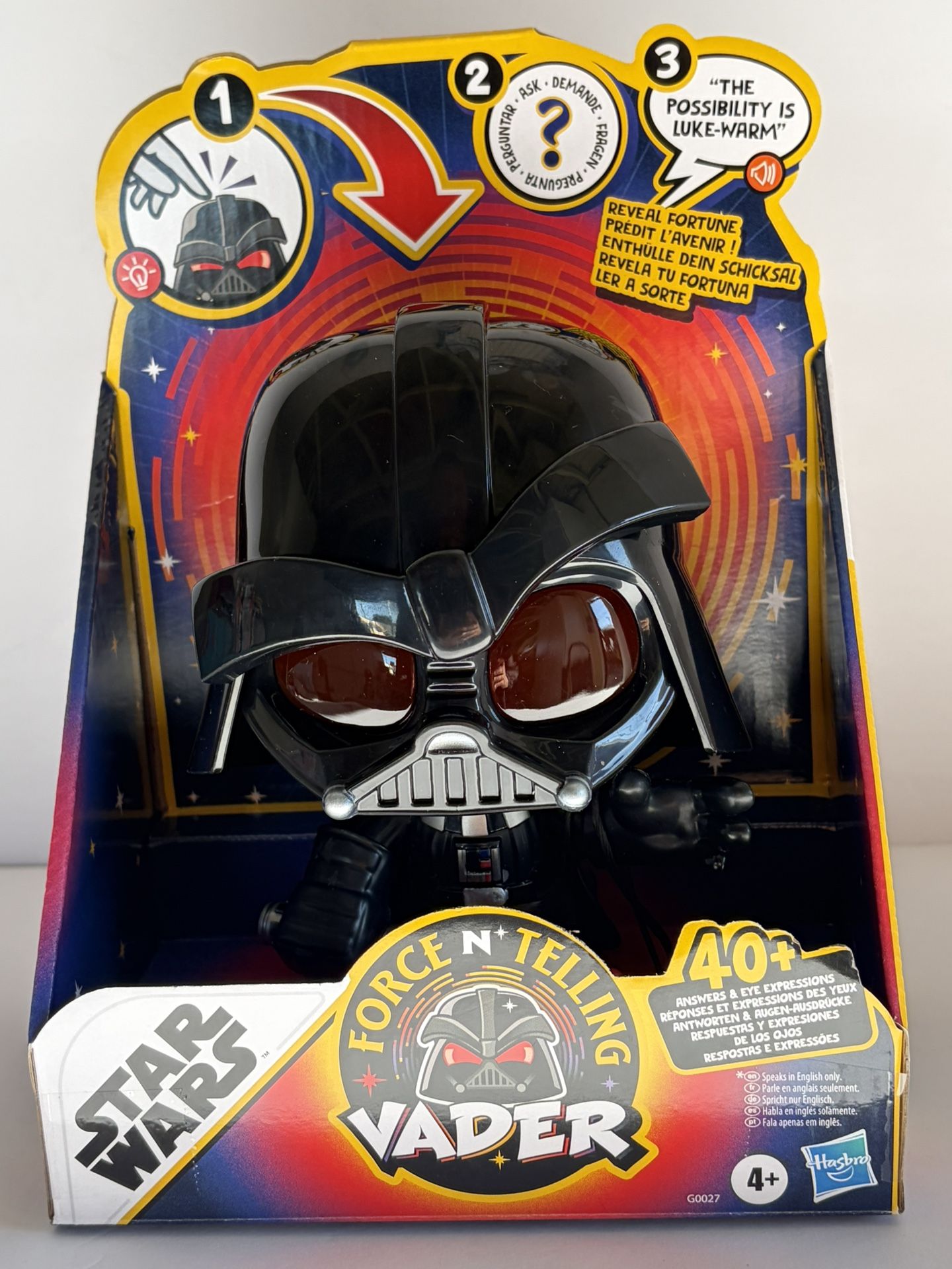 NEW Star Wars Force N Tell Darth Vader Electronic Figure Toy Collectible by Hasbro