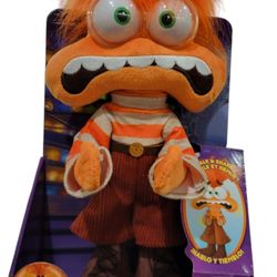 Disney and Pixar Inside Out 2 Shaking with Anxiety Feature Plush Doll 13" NEW