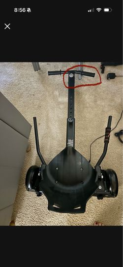 Hoverboard cart/seat attachment