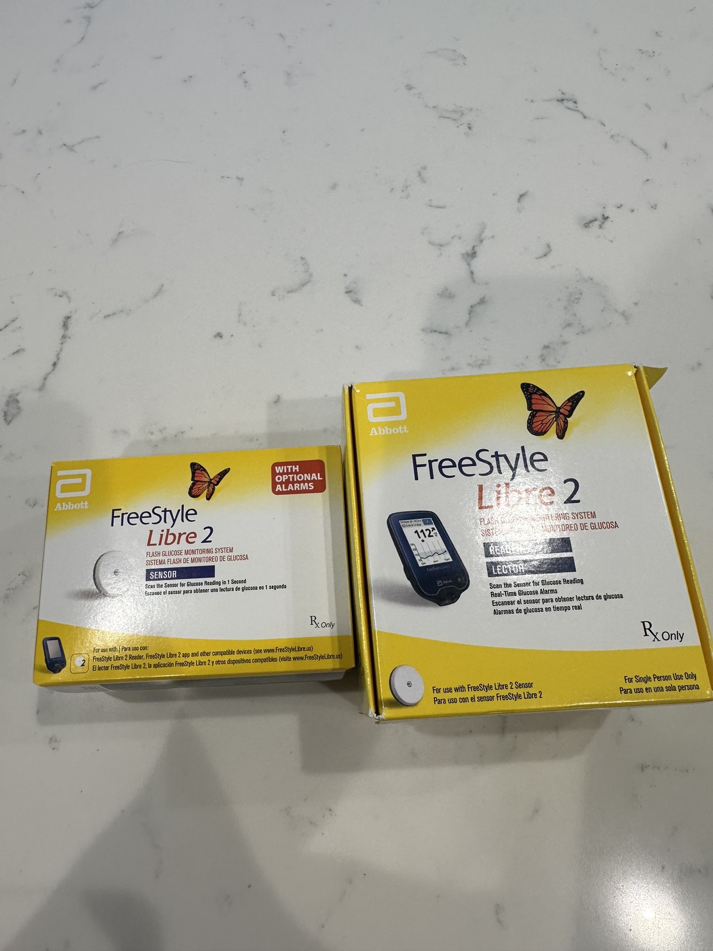 Freestyle Libre 2 Reader and Sensor