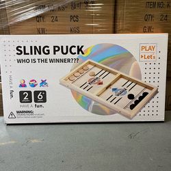 Sling puck board game  2player