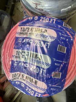 romex 10/3 250 ft nuev