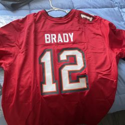 Tom Brady Tampa Bay Buccaneers Nike Game Jersey - Red