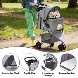 3 Wheel Pet Stroller
