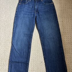 555 Levi RELAXED STRAIGHT MEN'S JEANS Size 32x32