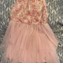 Pink Tulle Girl’s Dress Size 12