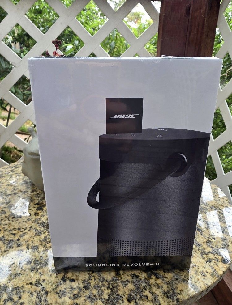 🔥Bose SoundLink Revolve + ii
🔥$225 Brand New Factory Sealed Box