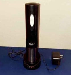 Oster Electric Wine Bottle Opener, Metallic Finish Like New $5 Pick up Mckinney