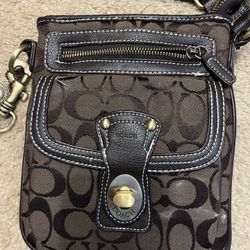 Authentic Coach Cross Body Purse