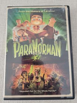 🎃 RARE ParaNorman DVD Spooky Halloween Classic (From the Makers of Coraline)