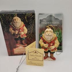 Santa Niccolo Ornament Midwest Importers Heritage Santa Collection Indian Santa