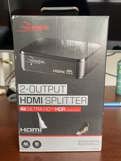 ROCKETFISH 2-OUTPUT HDMI SLPITTER