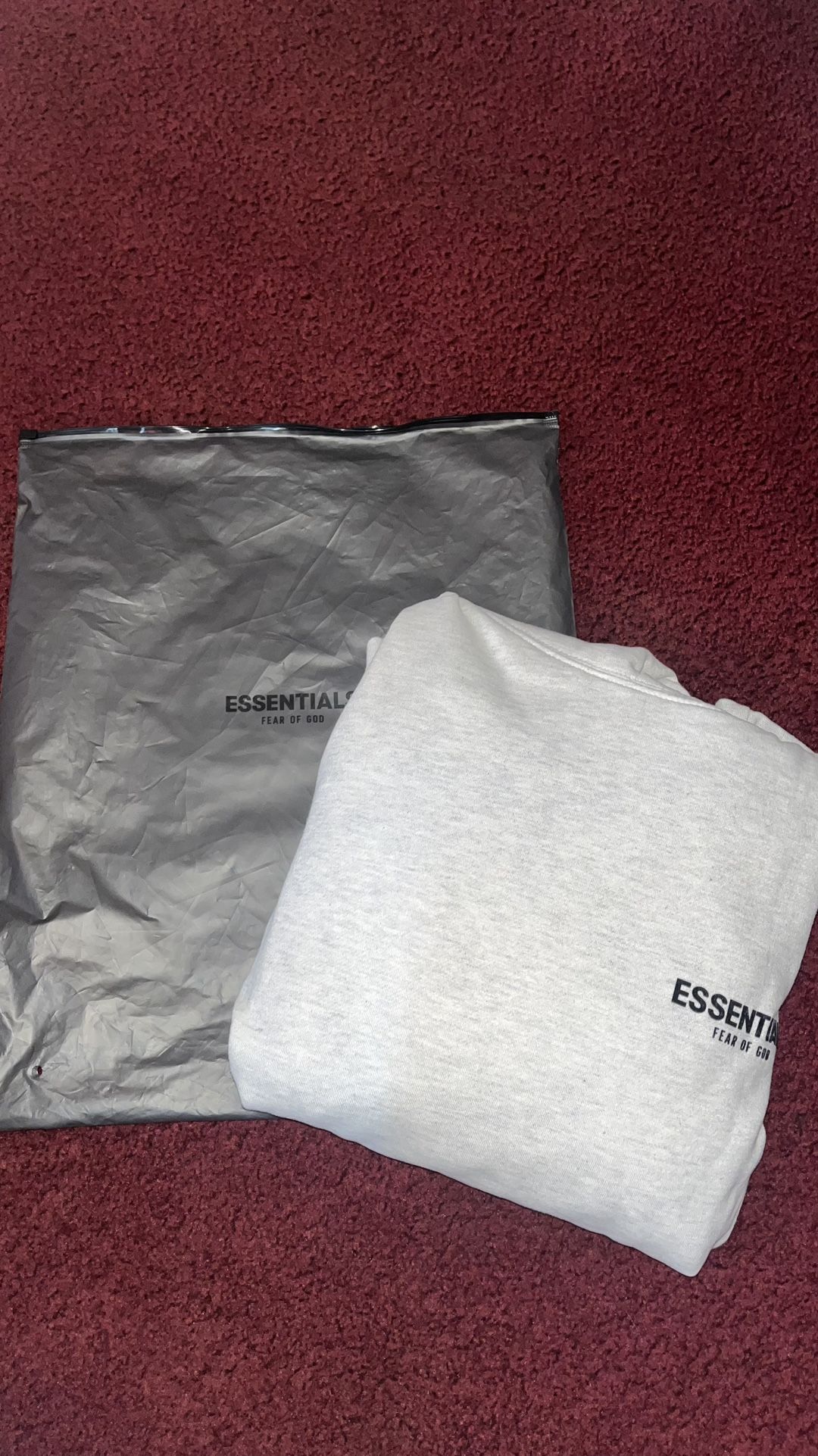 Grey Essential Hoodie