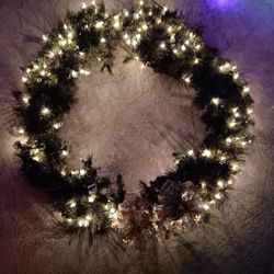 4 Ft Dia Christmas Wreath