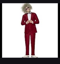 Beetlejuice Adult Beetlejuice Wedding Suit Costume I TV and Movie Costume
