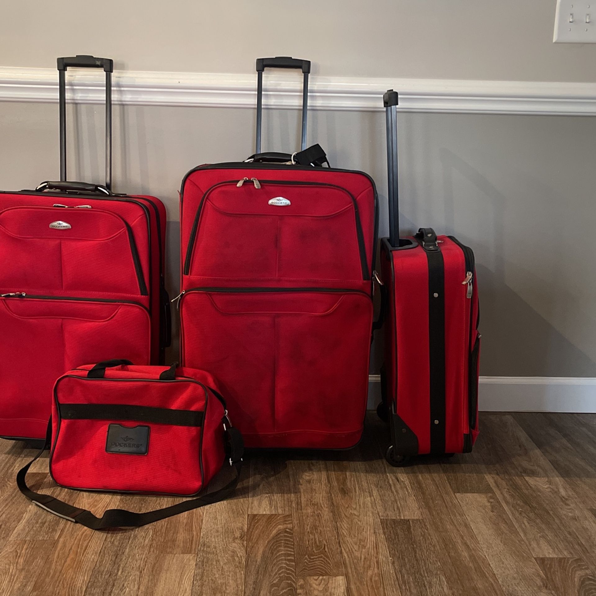 4 Piece Soft Sided Luggage By Dockers