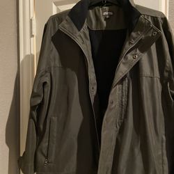 Micheal Kors  Men Army Green All Weather Jacket Size XXL