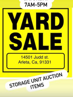 YARD SALE Storage Unit Auction Finds 