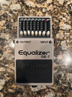 Boss GE-7 EQ Pedal