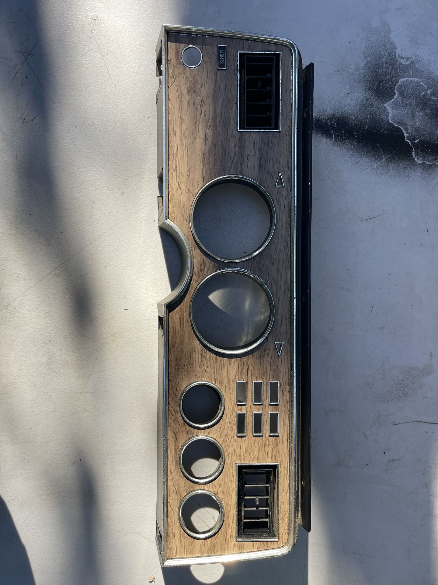1974 75 76 77 78 OEM FORD MUSTANG II INSTRUMENT BEZEL DASH CLUSTER