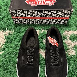 Vans Era Fleece Suede Black