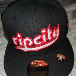 New Era Blazers RipCity Fitted- Size 7 1/2