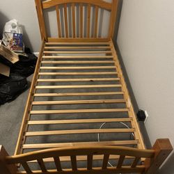 Twin Bed - Wood 