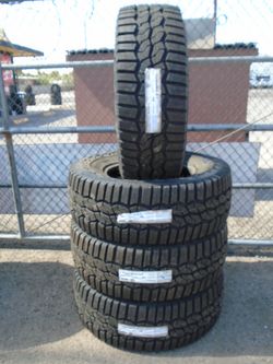 35x12.50R18 New Hankook Dynpro XT All Terrain 12 Ply Tires