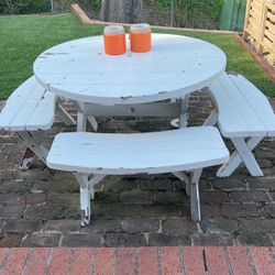 FREE 8 Seater Backyard Picnic Table 