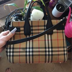 Authentic Burberry Medium Vintage Banner. Used