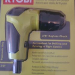 Ryobi 90 Degree Drill Attachment 