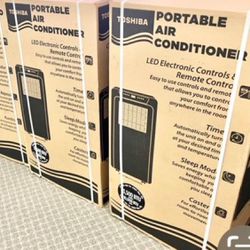 Ac Unit Portable.  13500 BTU Cools 450 Sq Ft In Box 6 Month Warranty Toshiba 