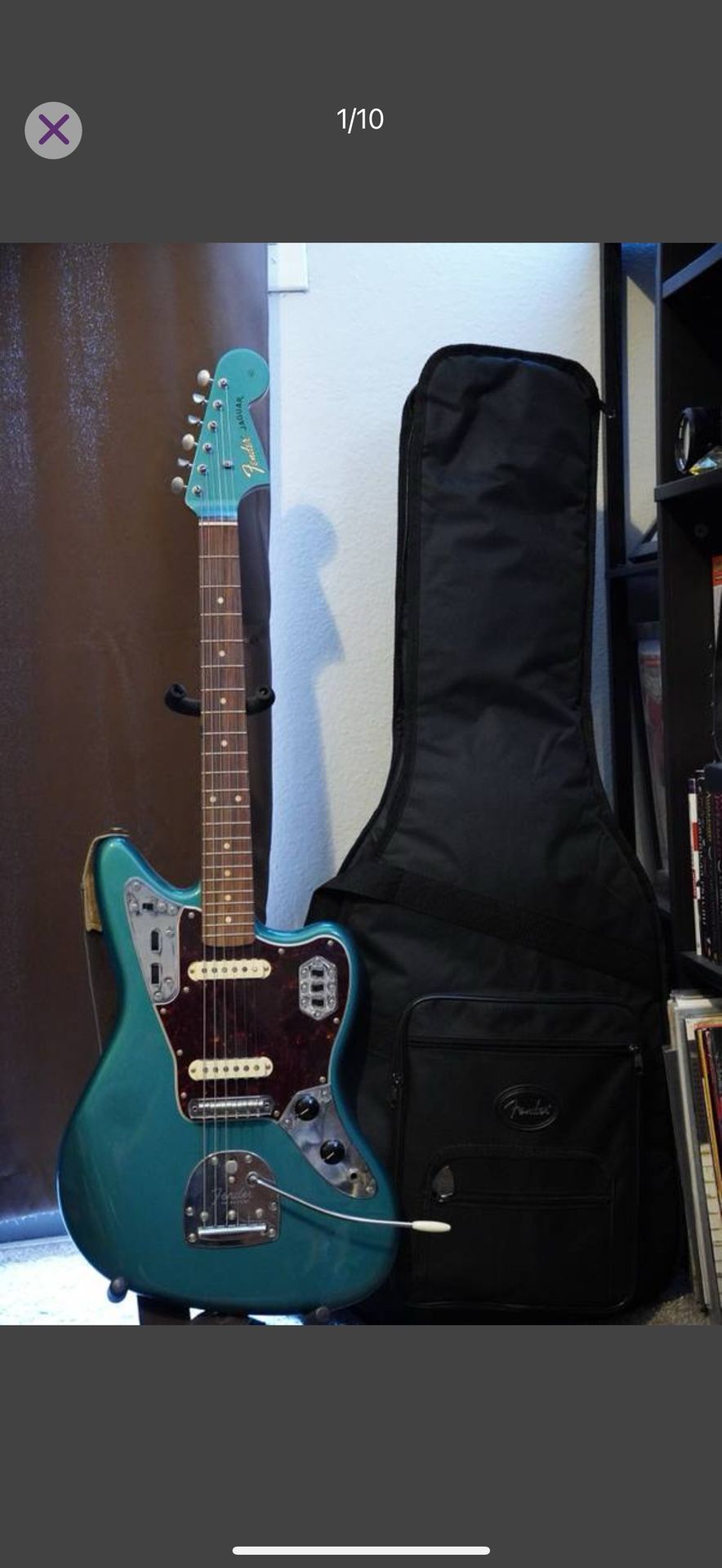 2019 Fender Vintera '60s Jaguar Ocean Turquoise