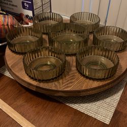Japanese Wooden Lazy Susan