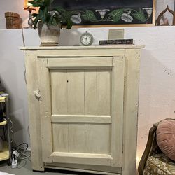 Old Painted Cabinet 