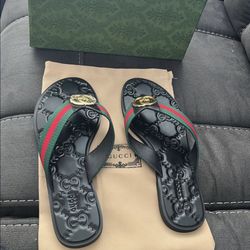 Gucci slides men’s 10 44