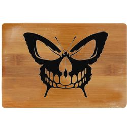 Skull Butterfly Cutting Board 