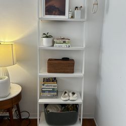 White Ladder Bookshelf 
