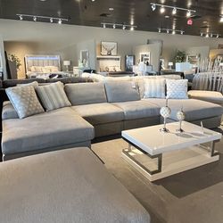 Grey 4PC Sectional