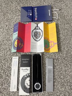 Audemars Piguet x Swatch Royal Pop Ocho Negro Watch