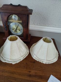 Beautiful Lamp Shades $20 Firm Like New Look In Pictures  Size And More Info Thank You
