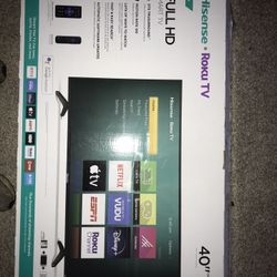 40in Roku Tv HiSense