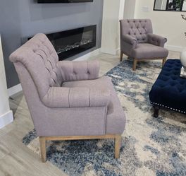 Accent chairs.  Set of 2