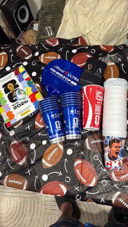 FIFA World Cup 2026 Official Collectibles Lot | Cups, Fan, Panini Album, Coke Exclusive