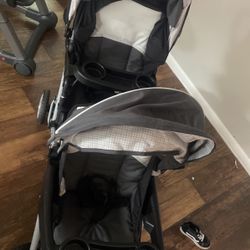 Double Stroller And High Chair 