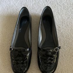 Black Patent Leather Flats