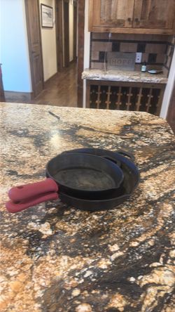 Cast iron skillets